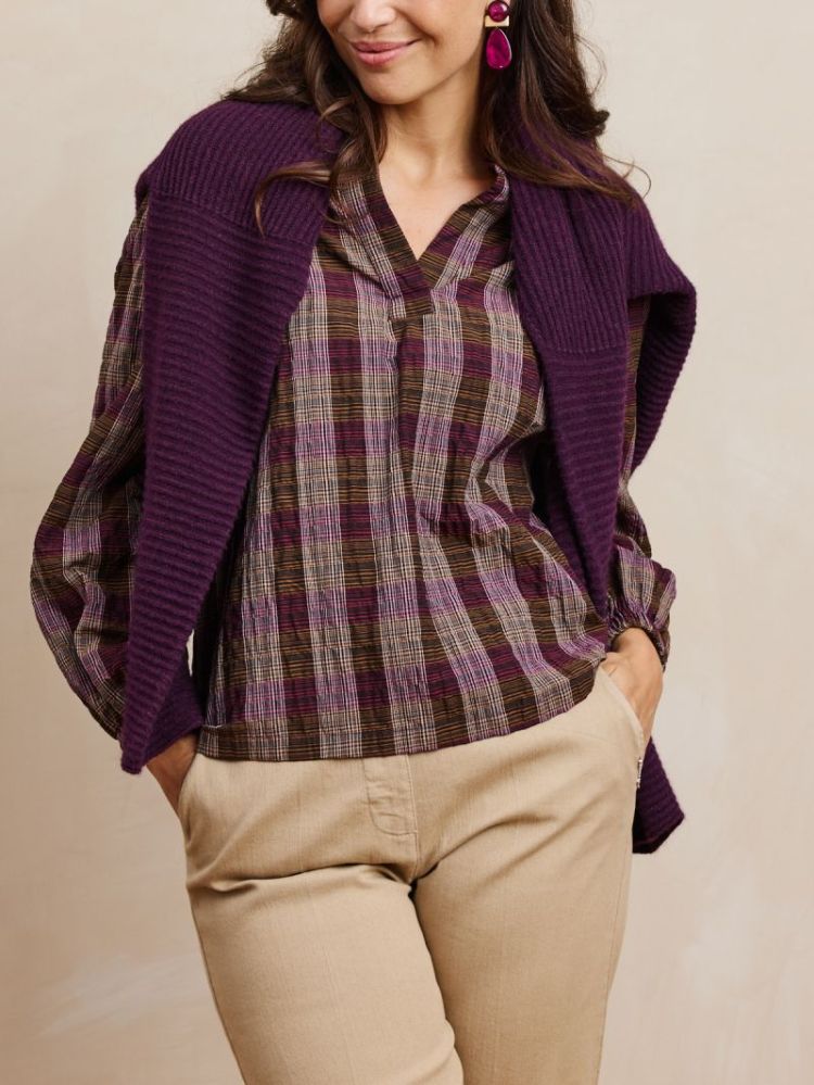 RUTH 2 BROWN BURGUND