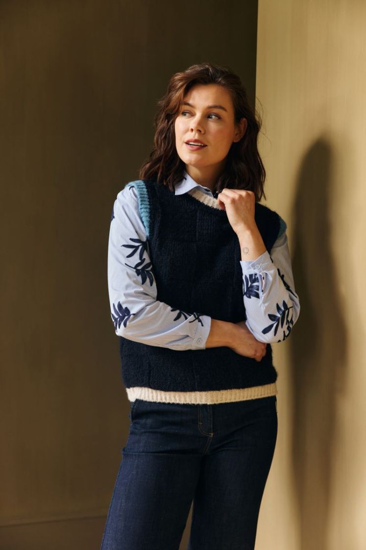 MARLY LT BLUE STRIPE 